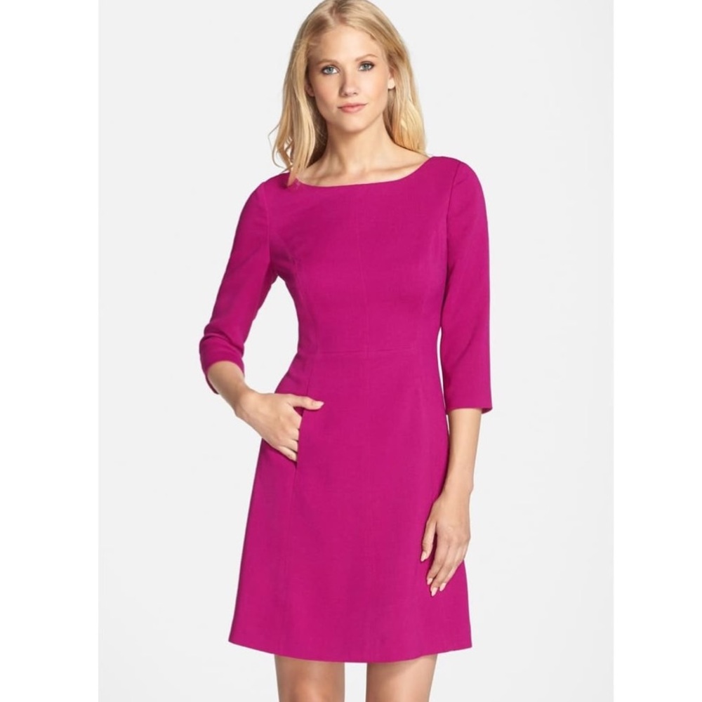NWT VINCE CAMUTO Crepe A-Line Dress Size 14P